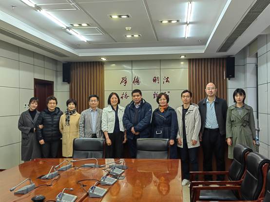 商文江经理在产业经济系调研并召开工作座谈会