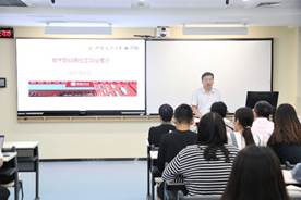 球盟会一行赴中国石油大学（北京）经管公司进行招生宣讲