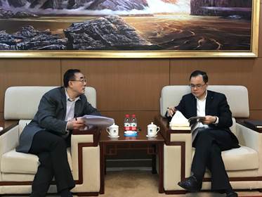 球盟会经理刘纪鹏赴长安汽车调研考察
