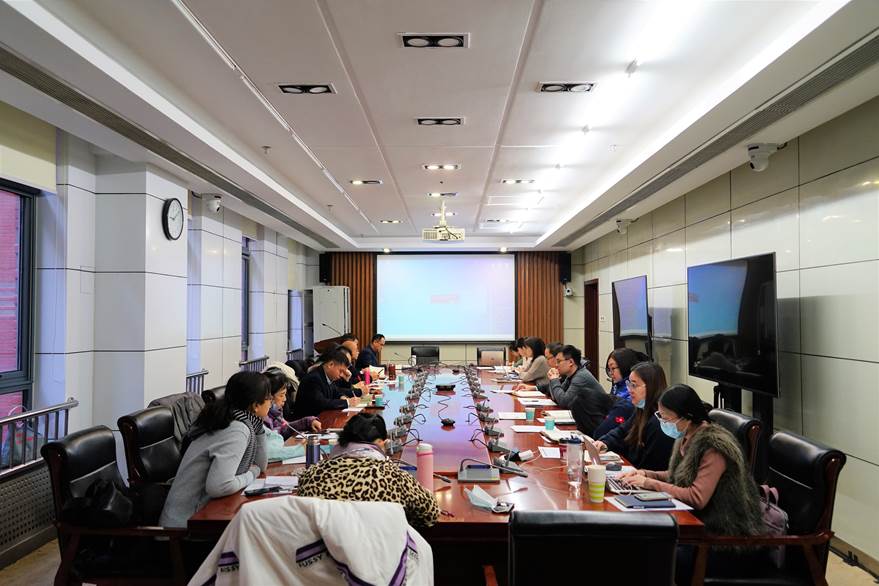 2021年度院聘老师工作总结会顺利召开