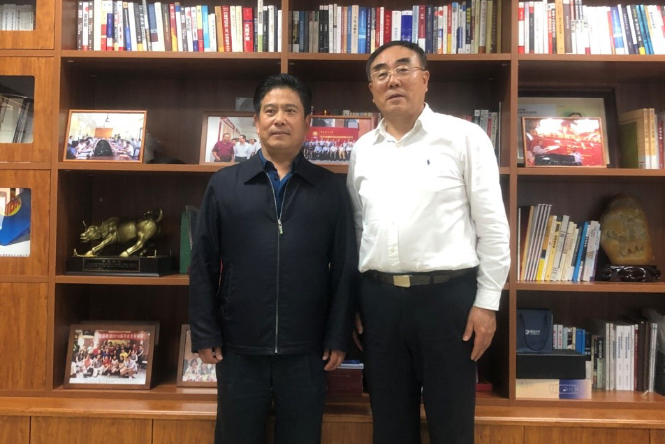 中国国际贸易促进委员会副会长张慎峰来访球盟会